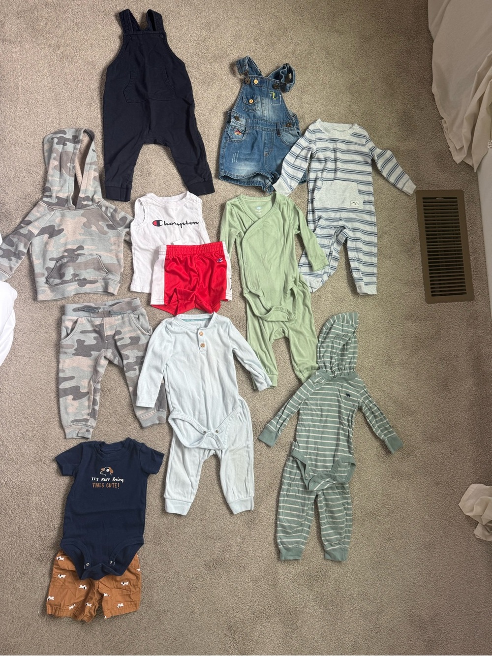 12 month baby boy clothing bundle
